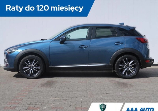 Mazda CX-3 cena 74000 przebieg: 134220, rok produkcji 2017 z Pińczów małe 191